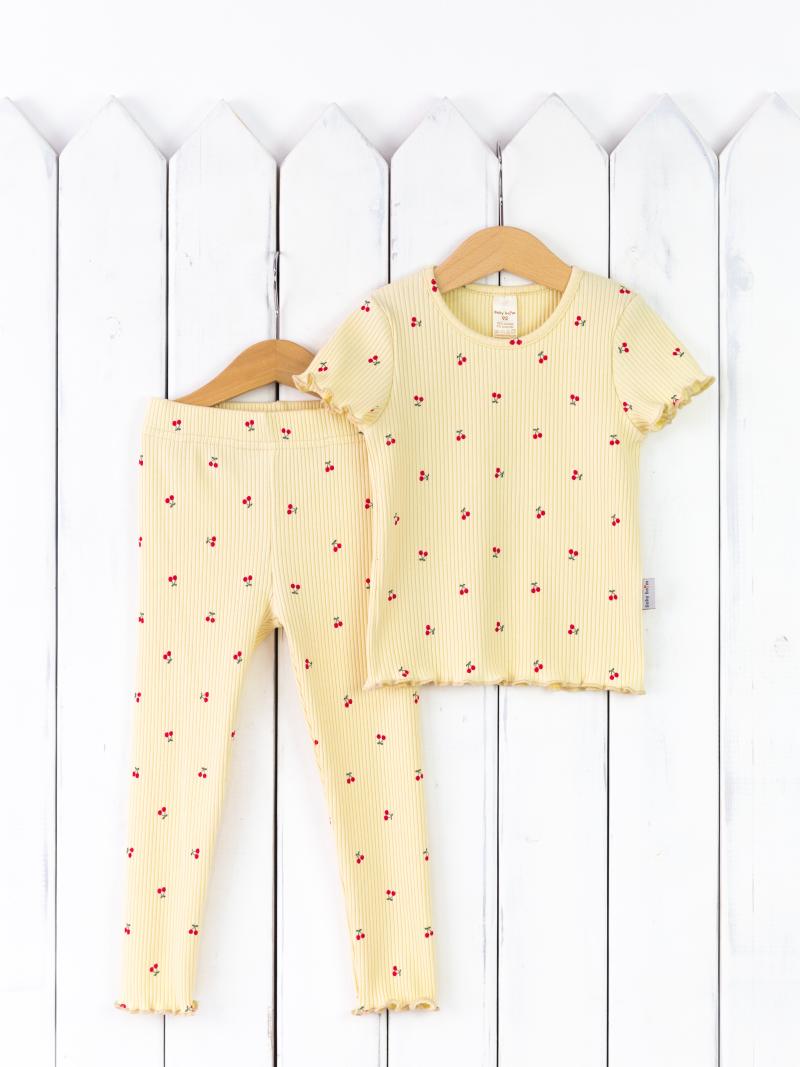 картинка Комплект для девочки Baby Boom КД456/12-К Вишенки от магазина детских товаров ALiSa