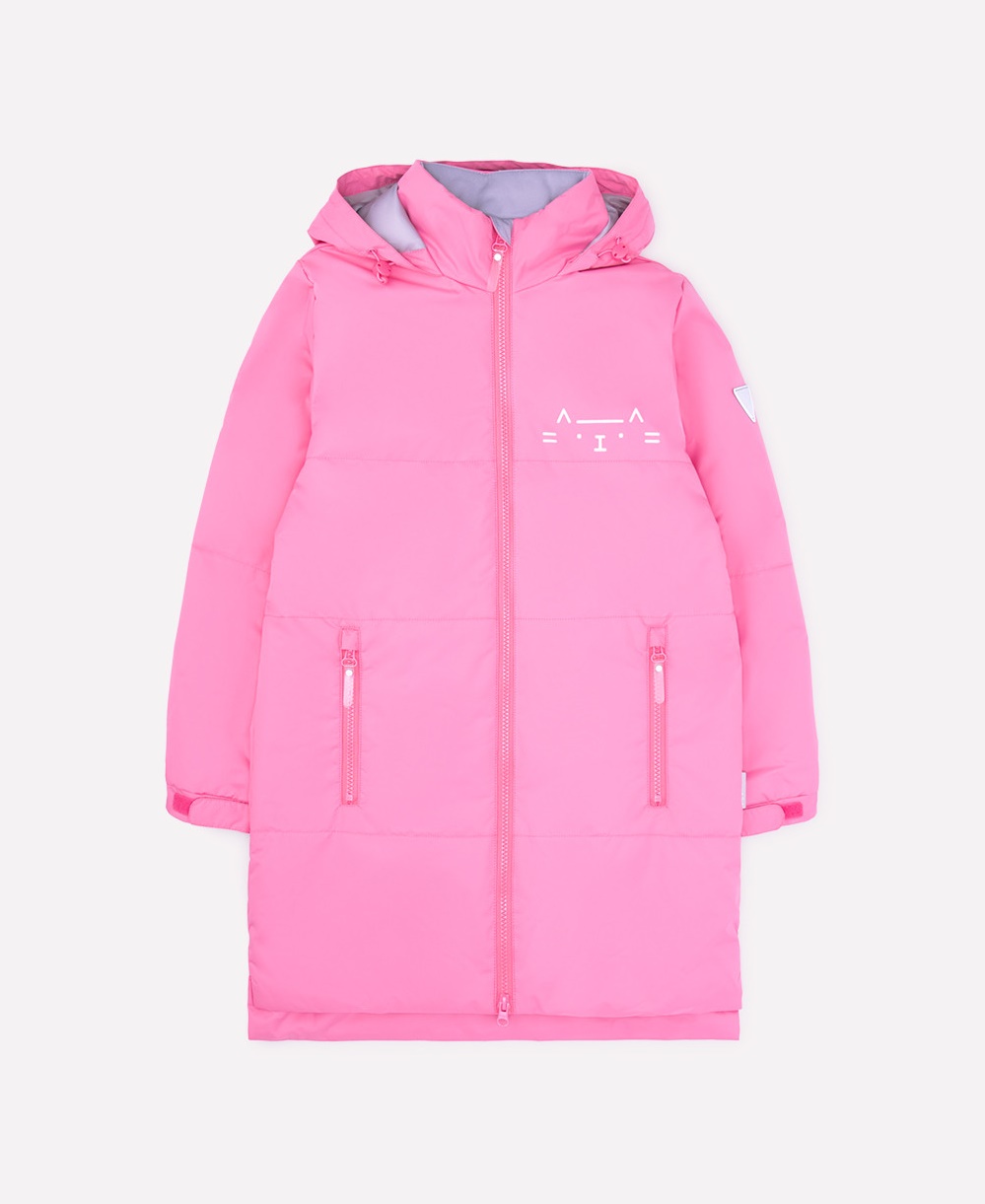 картинка Пальто демисезонное утепленное для девочки Crockid ВК 32103/1 ГР от магазина детских товаров ALiSa