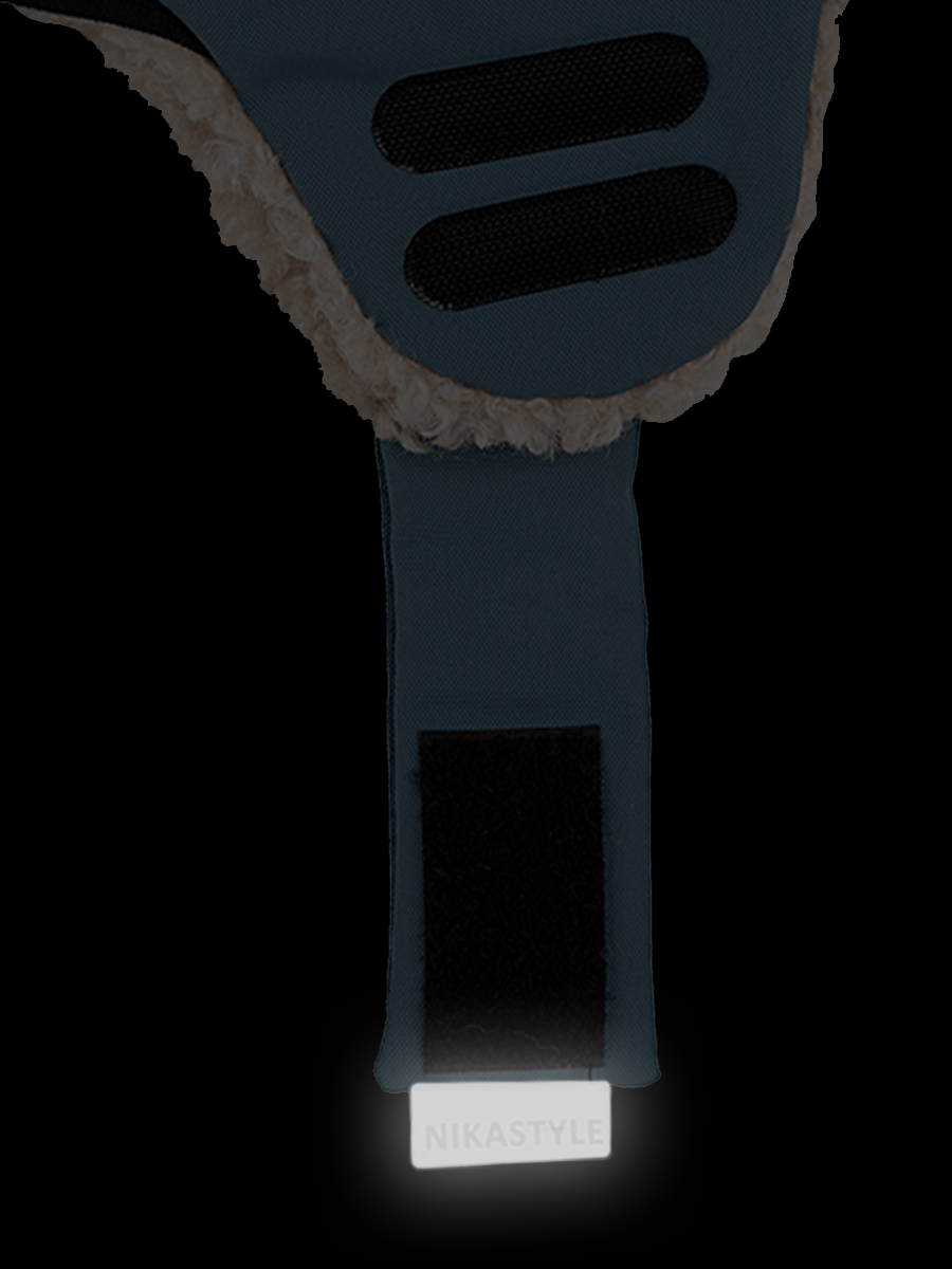 картинка Шапка мембранная утепленная для мальчика NIKASTYLE 11з16324 Туман от магазина детских товаров ALiSa