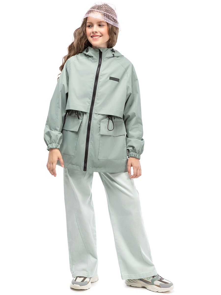 картинка Ветровка для девочки NIKASTYLE 4л5425 Мята от магазина детских товаров ALiSa