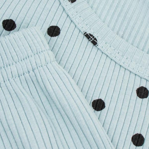 картинка Пижама для девочки YLA 7749400201 Ментол точки от магазина детских товаров ALiSa