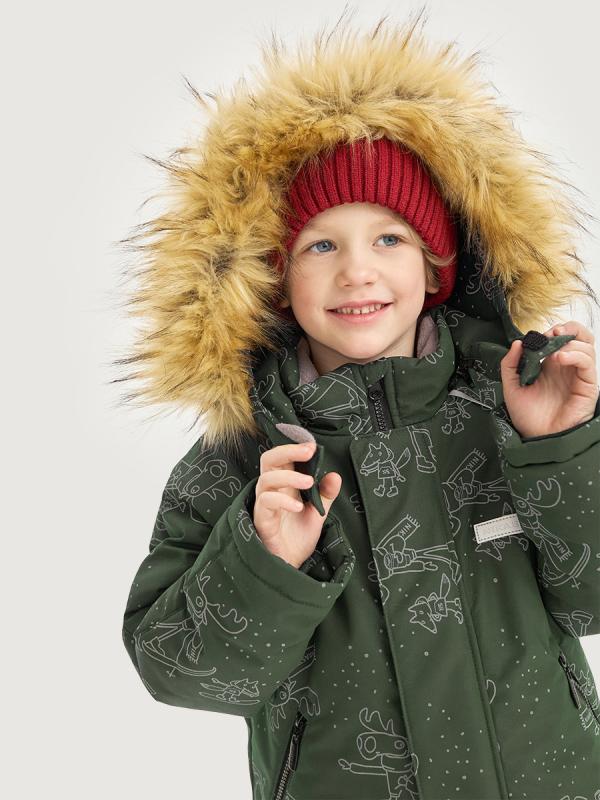 картинка Комплект для мальчика NIKASTYLE 7з0725 Хаки черный от магазина детских товаров ALiSa