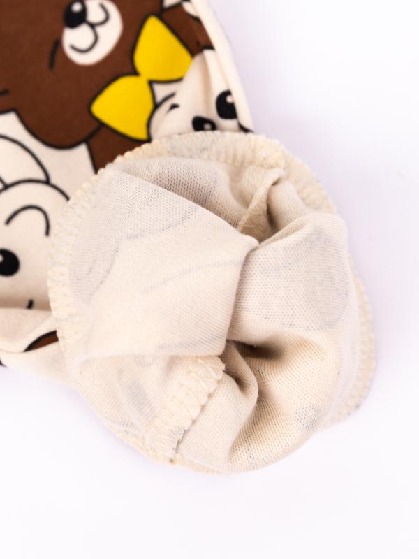 картинка Брюки для мальчика Baby Boom П47/62-И я728 Мишки на бежевом от магазина детских товаров ALiSa