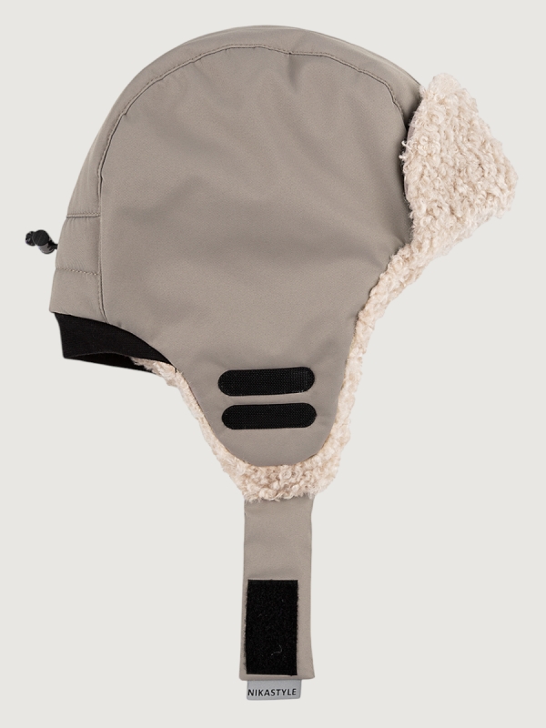 картинка Шапка мембранная утепленная NIKASTYLE 11з16325 Какао от магазина детских товаров ALiSa