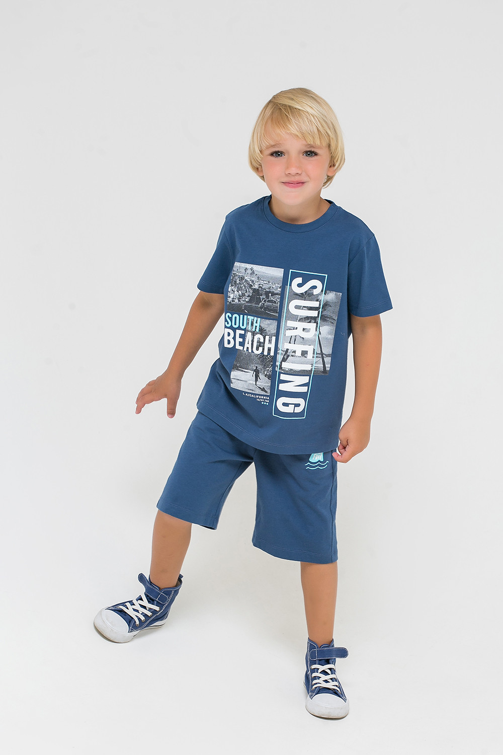 картинка Шорты для мальчика Crockid К 4816 темно-джинсовый к1267 от магазина детских товаров ALiSa