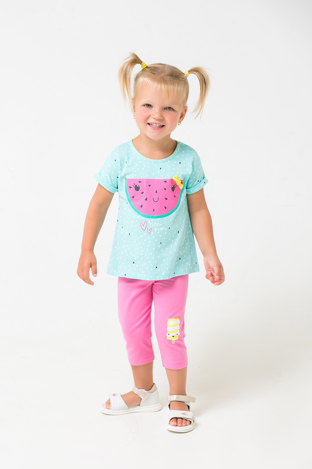картинка Бриджи для девочки Crockid КР 400003 розовый к275 от магазина детских товаров ALiSa