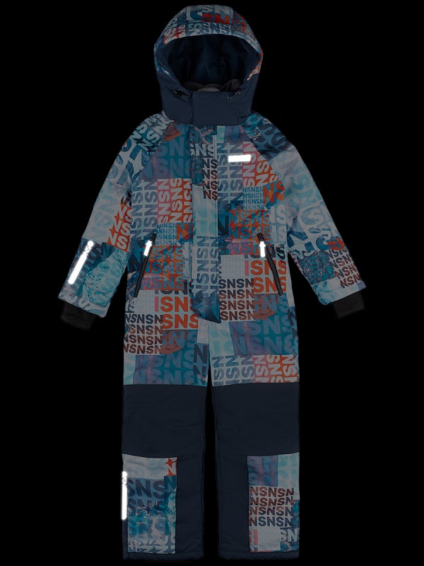 картинка Комбинезон зимний для мальчика NIKASTYLE 8з2524 Лед деним от магазина детских товаров ALiSa