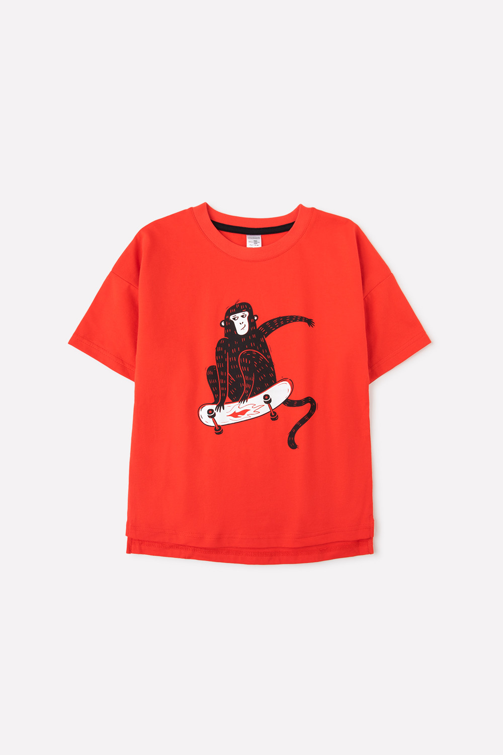 картинка Футболка для мальчика Crockid К 301759 ярко-красный к1287 от магазина детских товаров ALiSa