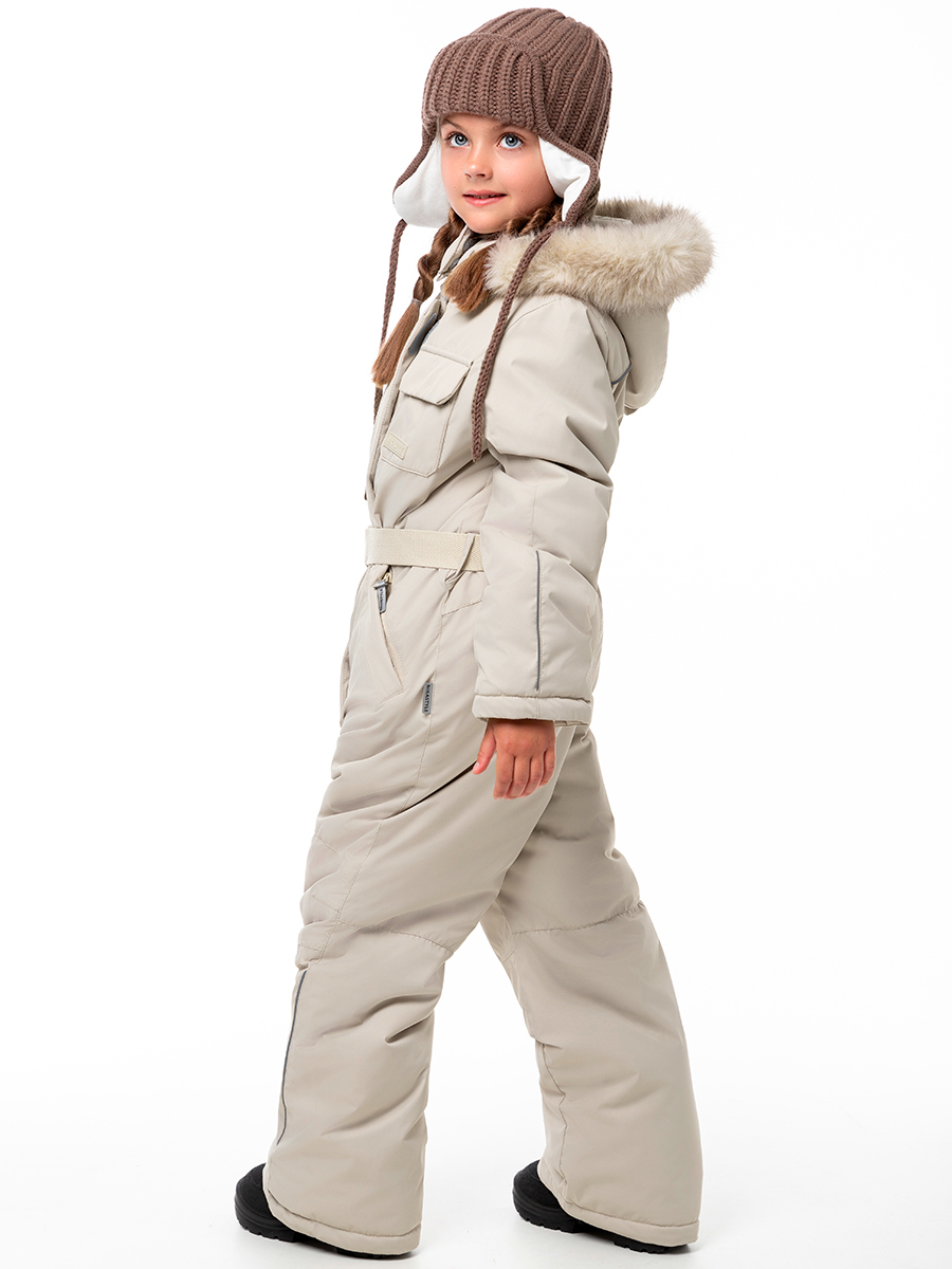 картинка Комбинезон зимний для девочки NIKASTYLE 8з6624 з24 Беж от магазина детских товаров ALiSa