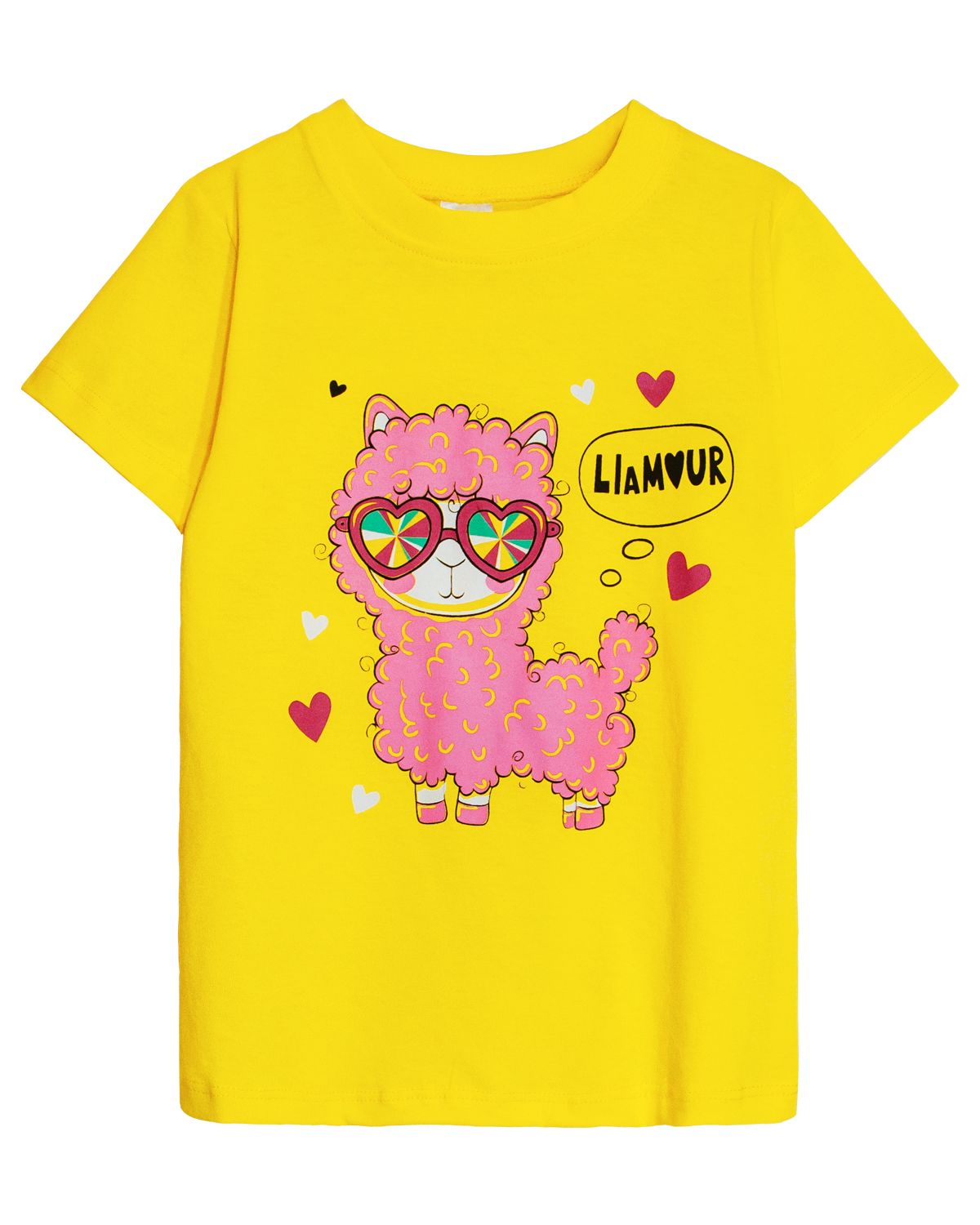 картинка Футболка для девочки Let's go LG 51271 желтый от магазина детских товаров ALiSa