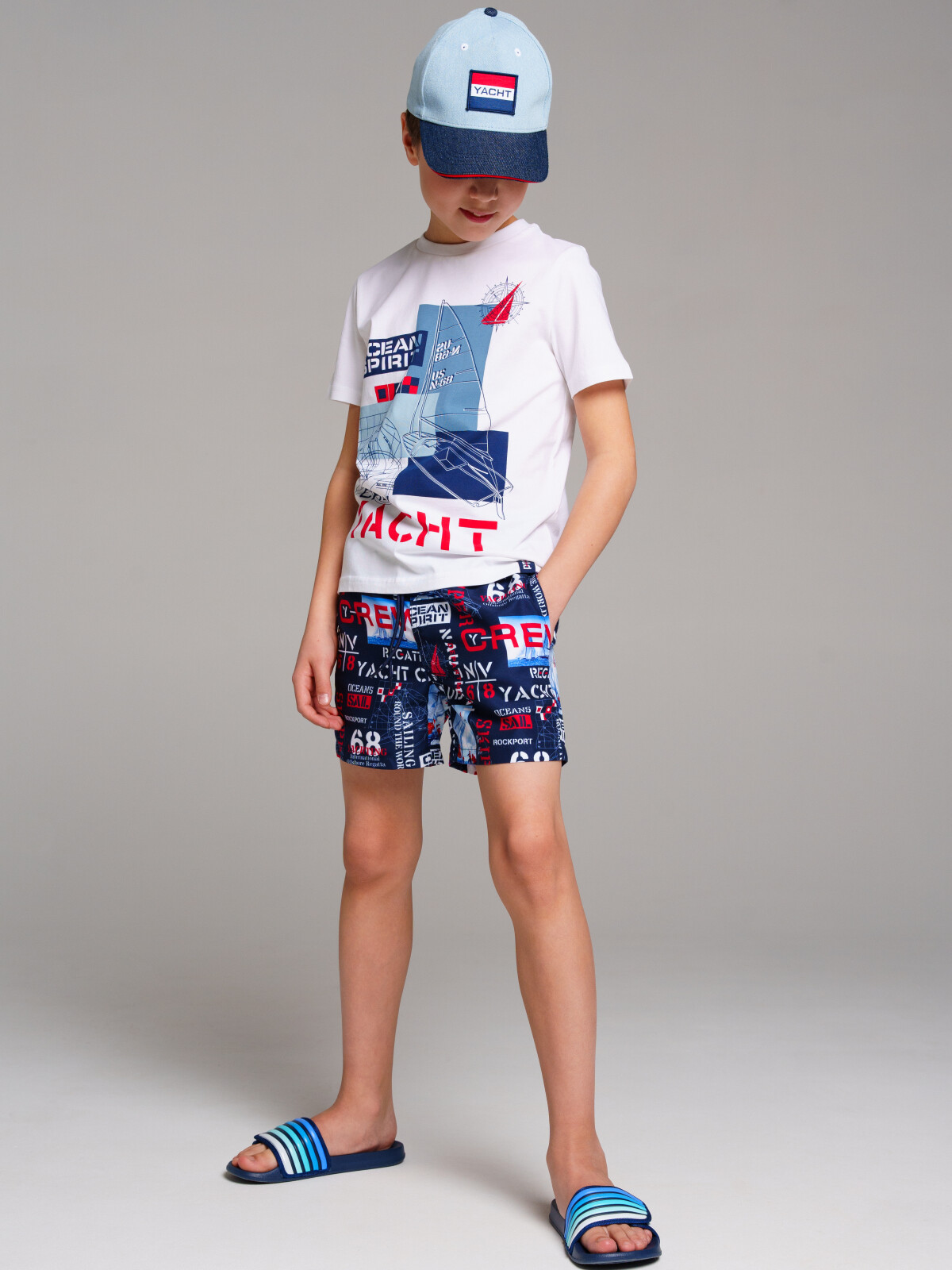 картинка Кепка текстильная для мальчика PL 12411248 от магазина детских товаров ALiSa