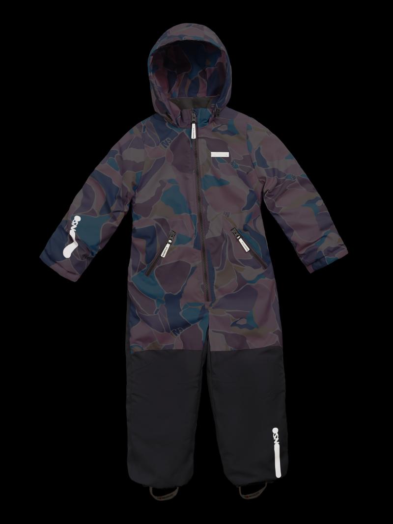 картинка Комбинезон утеплённый для девочки NIKASTYLE 8м1225 Розовый серый от магазина детских товаров ALiSa