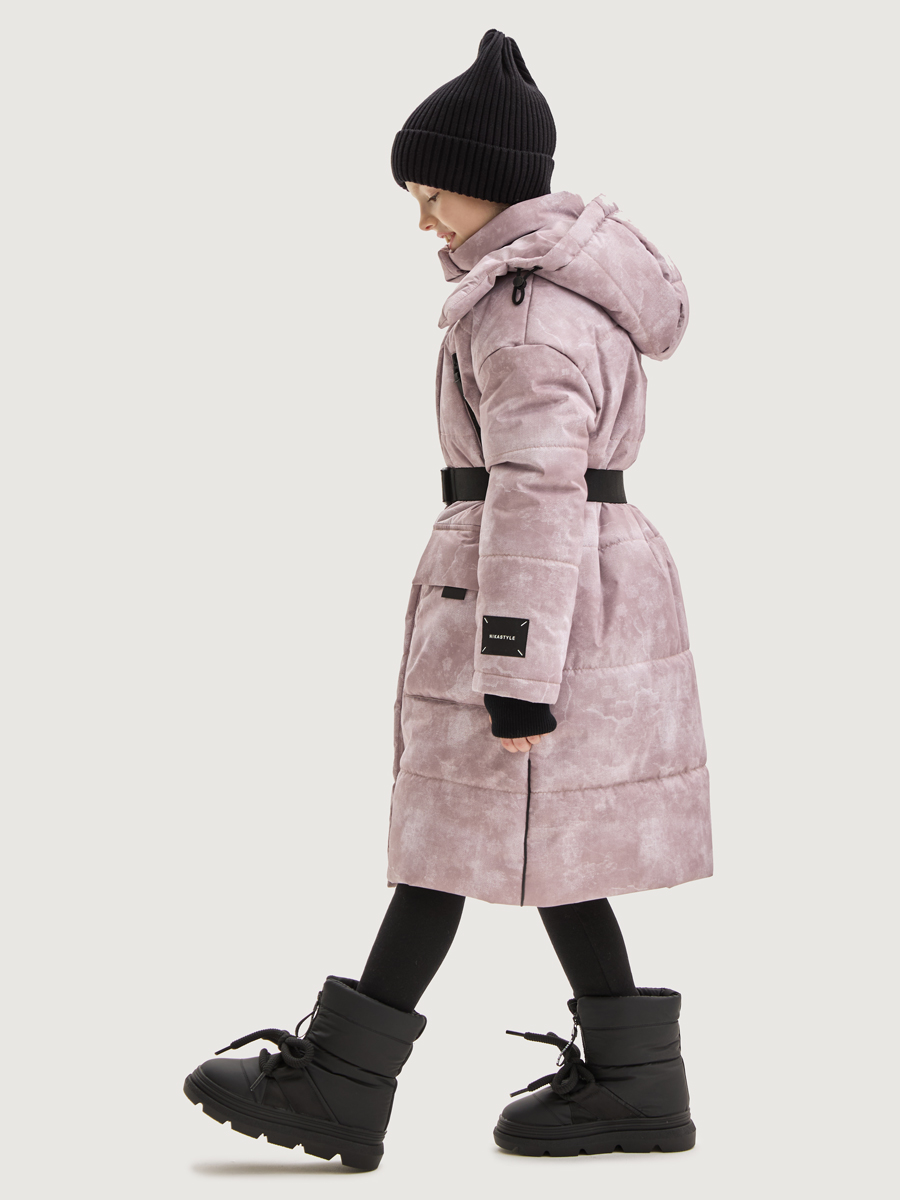 картинка Пальто для девочки NIKASTYLE 6з7425 Пудра от магазина детских товаров ALiSa