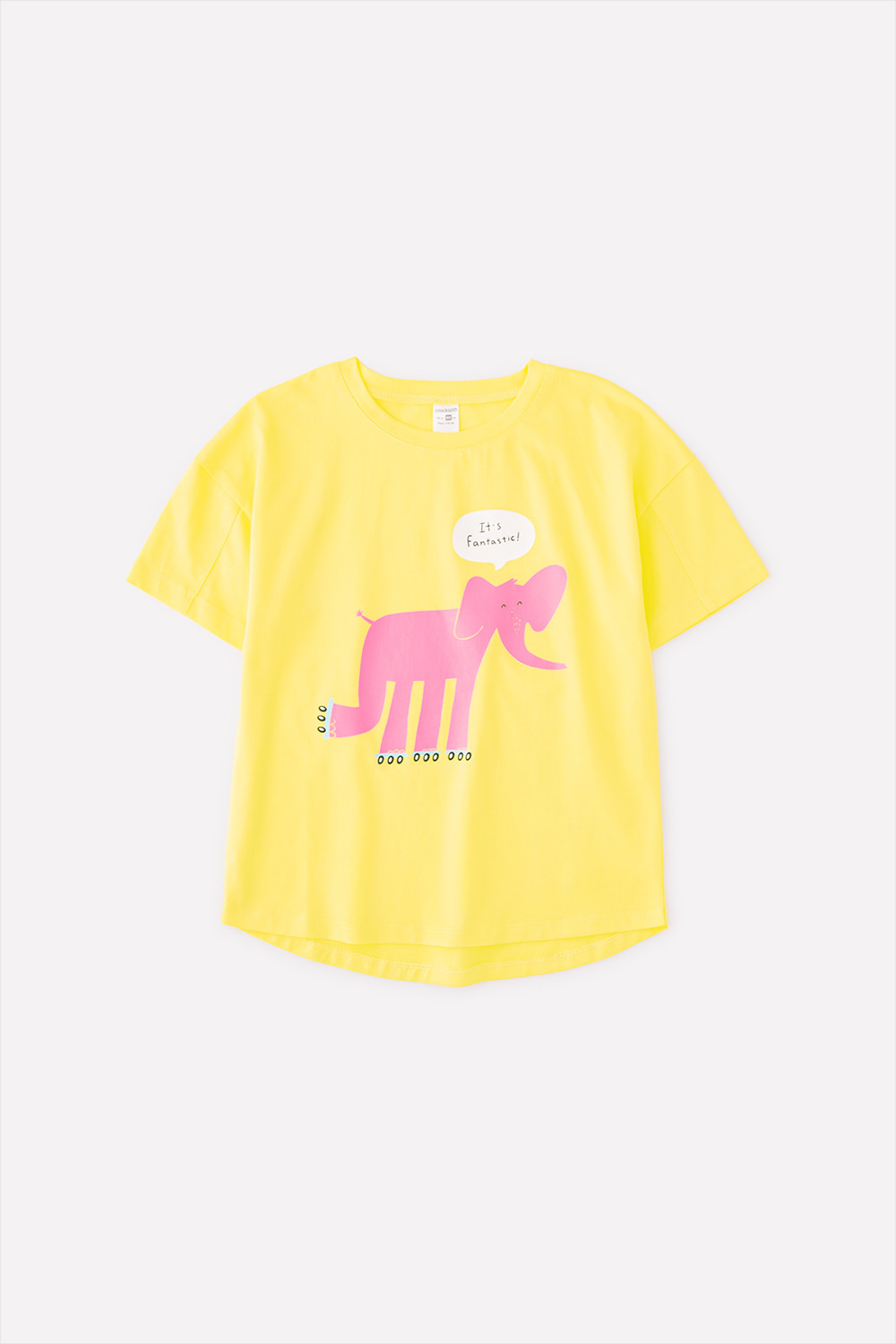 картинка Футболка для девочки Crockid К 301275 сочный лимон к1258 от магазина детских товаров ALiSa