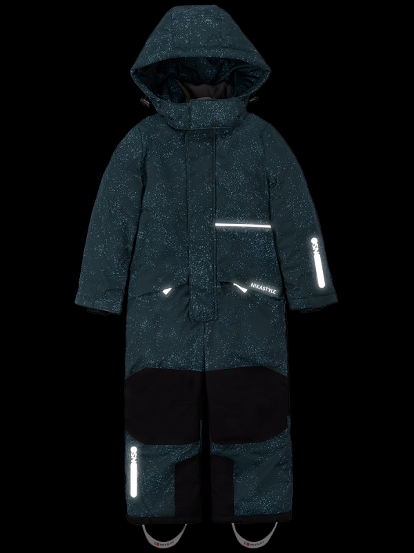 картинка Комбинезон зимний для мальчика NIKASTYLE 8з5324 Атлантик голубой от магазина детских товаров ALiSa