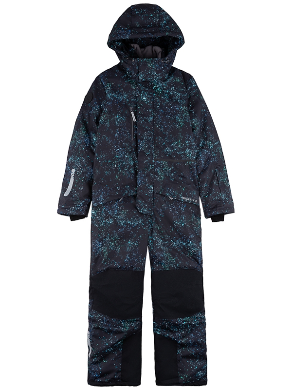 картинка Комбинезон зимний для мальчика NIKASTYLE 8з5524 Черный бирюза от магазина детских товаров ALiSa