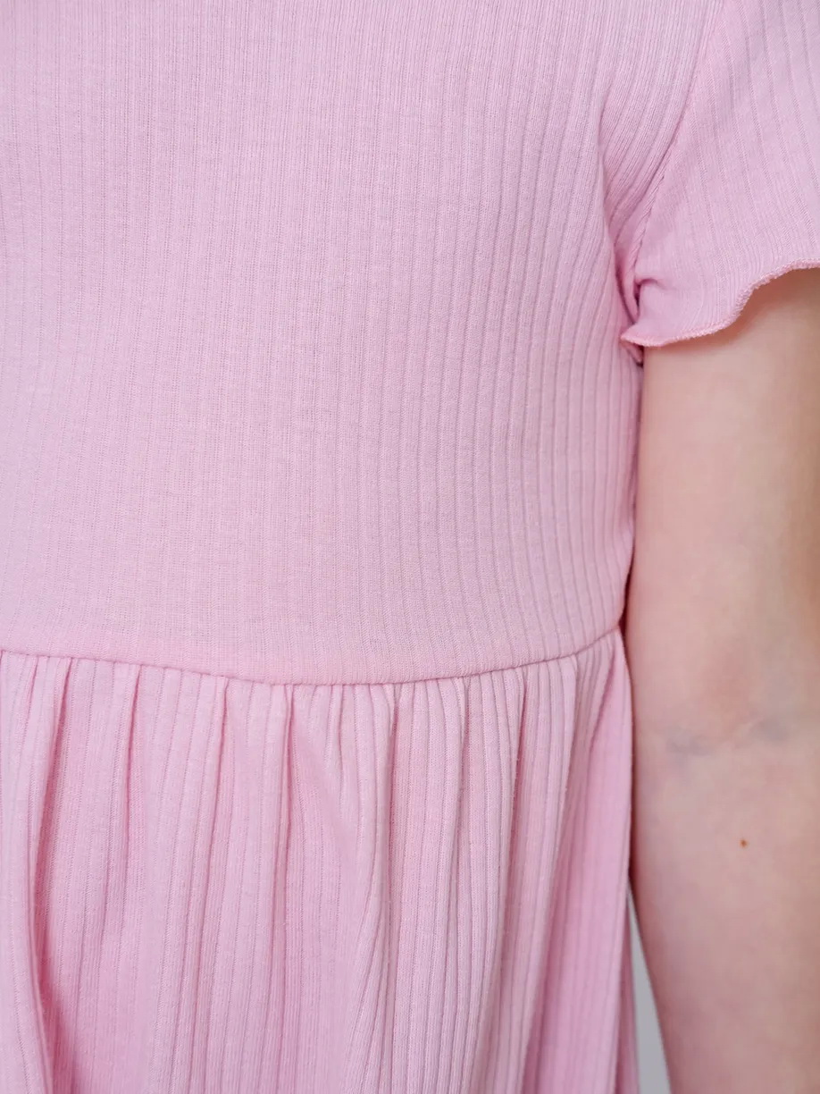 картинка Платье для девочки Youlala 1674700102 Розовый от магазина детских товаров ALiSa