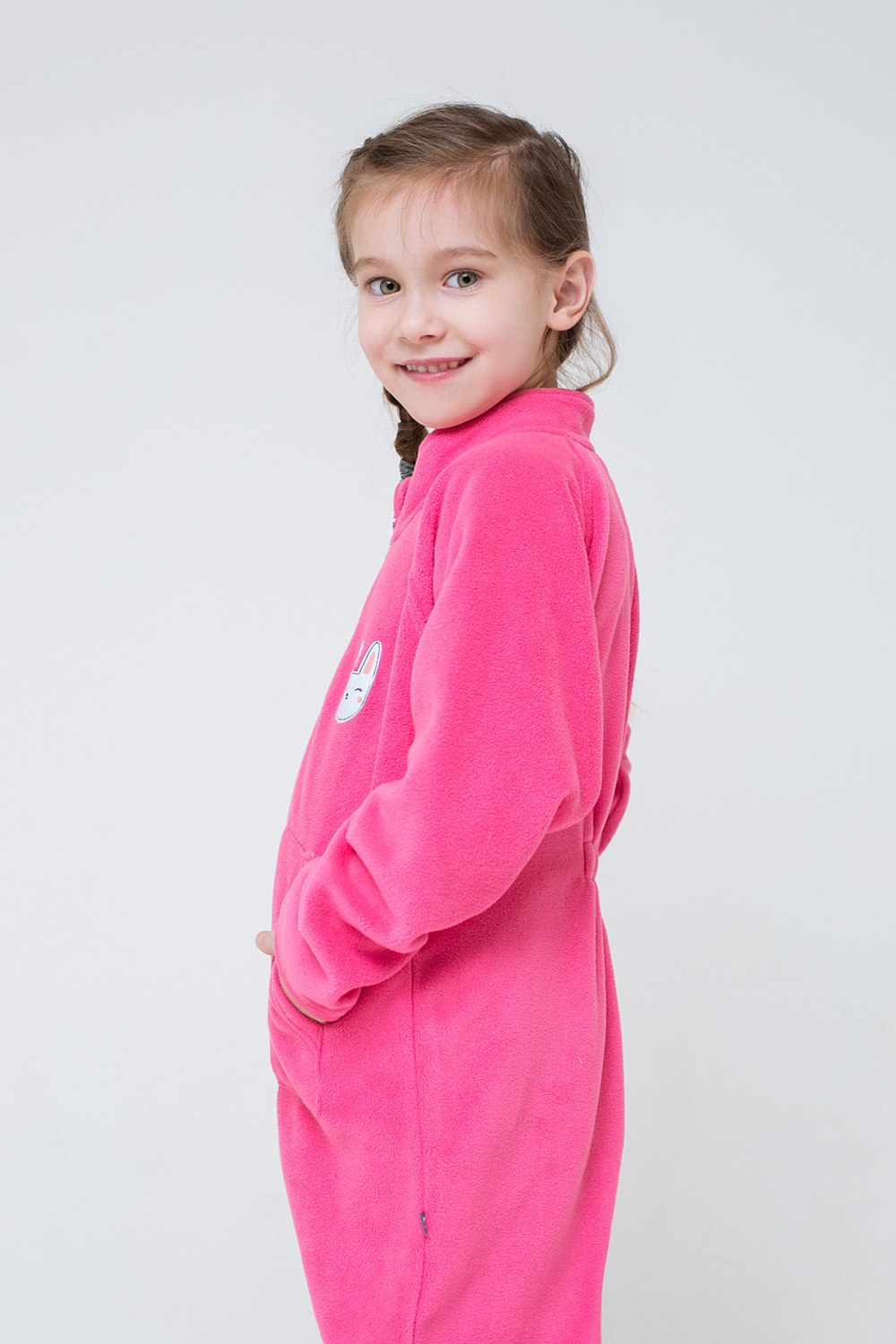 картинка Комбинезон флисовый для девочки Crockid ФЛ 60001/15 ГР от магазина детских товаров ALiSa