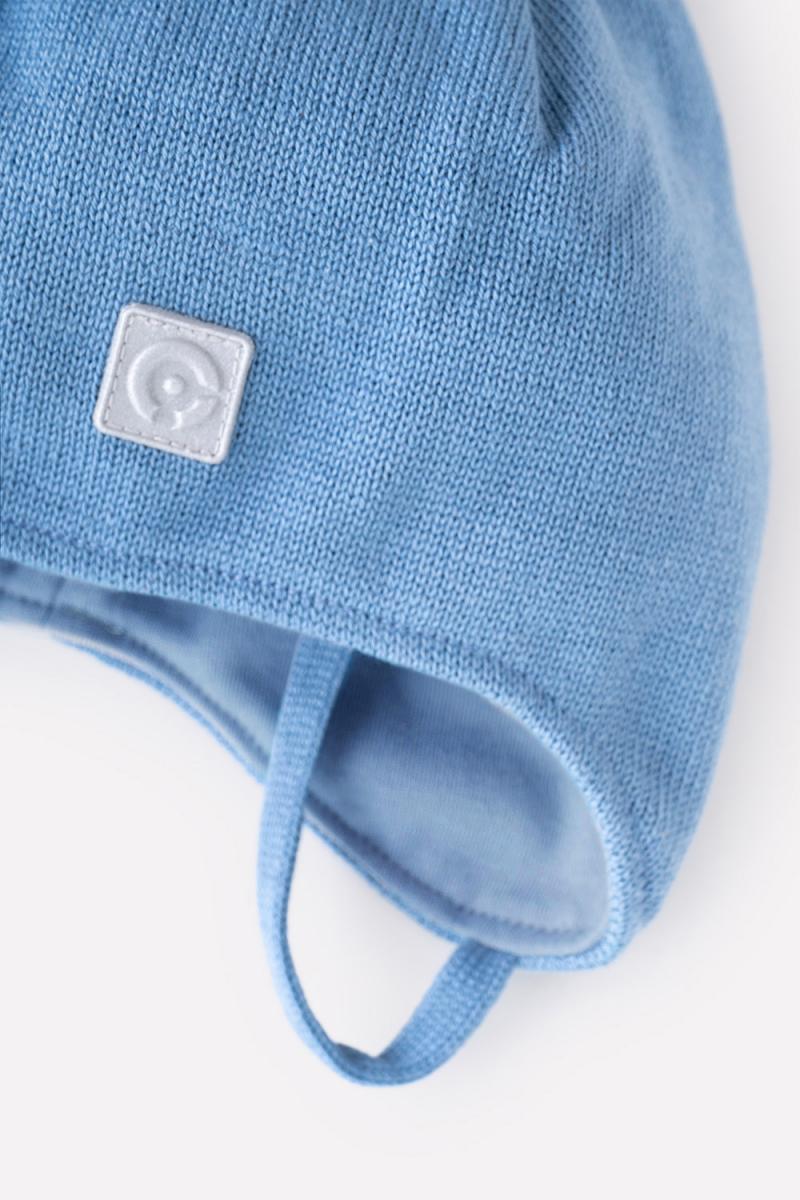 картинка Шапка для мальчика Crockid КВ 20282 пудрово-синий от магазина детских товаров ALiSa
