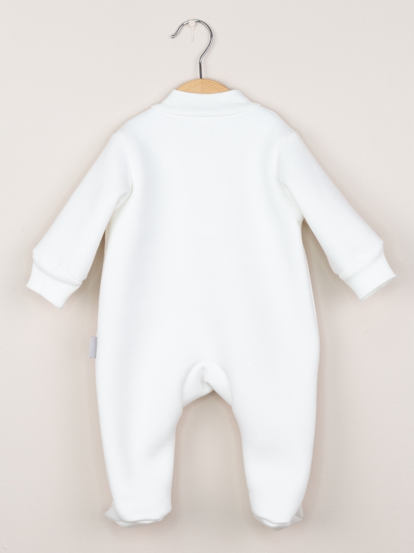 картинка Комбинезон на стопе для девочки Baby Boom К411/2-Ф Молоко я738 от магазина детских товаров ALiSa