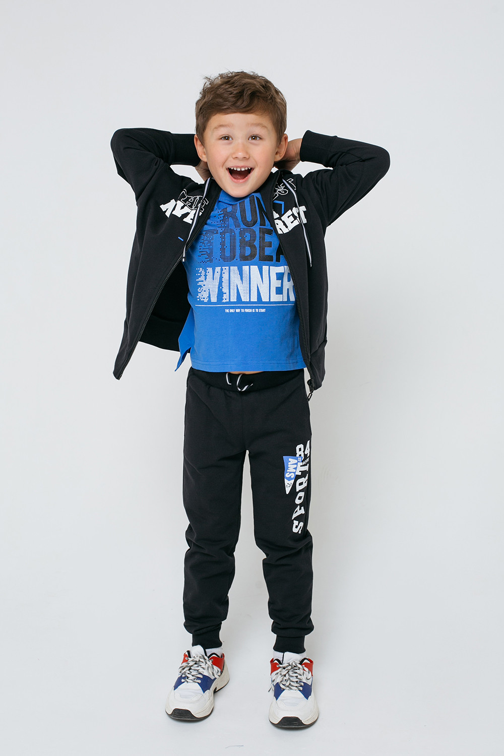 картинка Футболка для мальчика Crockid К 301421 ярко-голубой к1277 от магазина детских товаров ALiSa