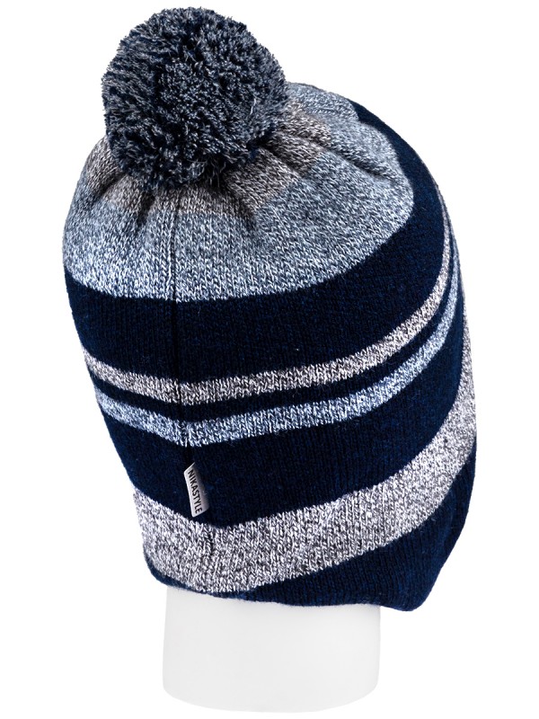 картинка Шапка утепленная для мальчика NIKASTYLE 11з15424 Космос серый от магазина детских товаров ALiSa