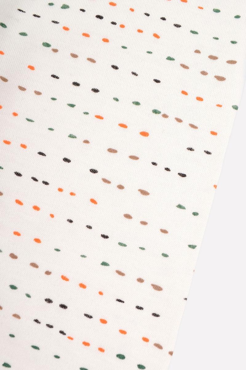 картинка Ползунки для девочки Crockid К 400220 цветные штрихи на белой лилии от магазина детских товаров ALiSa