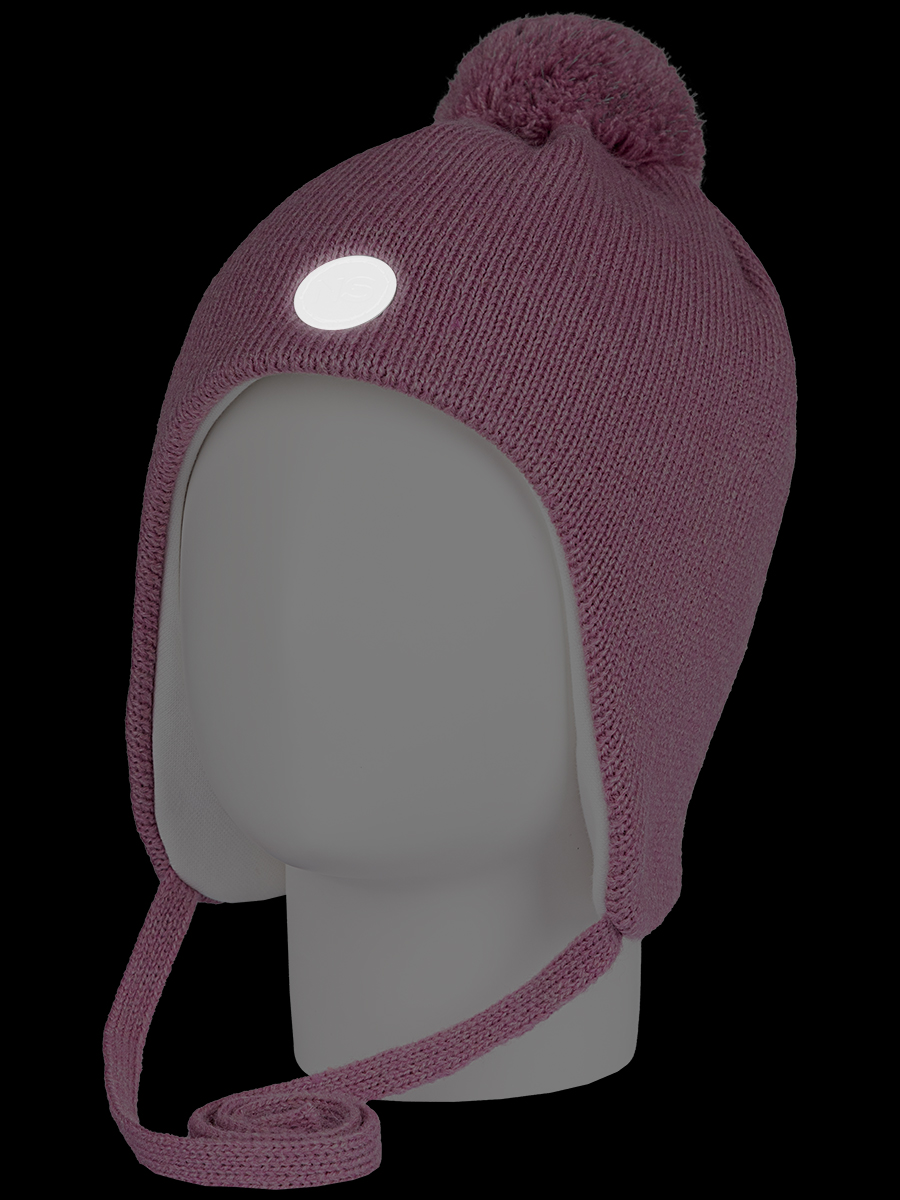 картинка Шапка утепленная для девочки NIKASTYLE 11з15425 Орхидея от магазина детских товаров ALiSa