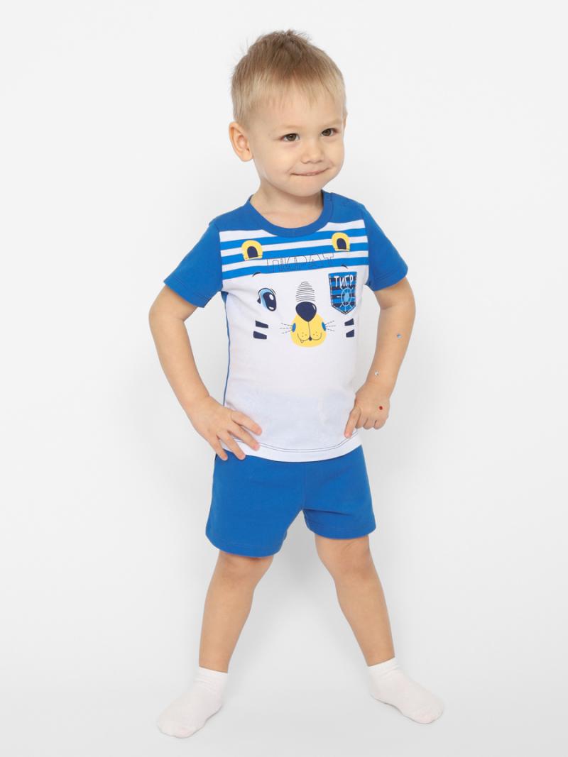 картинка Футболка для мальчика CSBB 63588-42-380 Синий от магазина детских товаров ALiSa