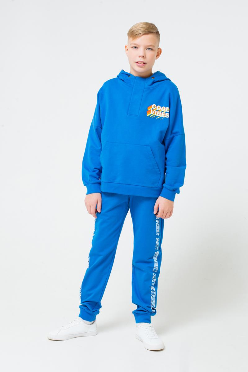 картинка Джемпер для мальчика КБ 300999 ярко-синий к24 от магазина детских товаров ALiSa