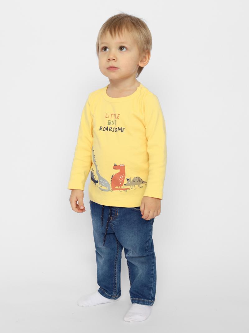 картинка Джемпер для мальчика CSNB 63471-30-354 Желтый от магазина детских товаров ALiSa