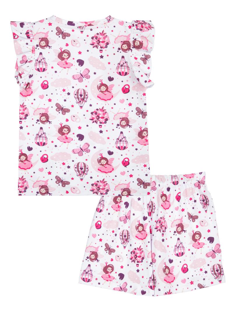 картинка Пижама для девочки PL 32322315 Белый розовый от магазина детских товаров ALiSa