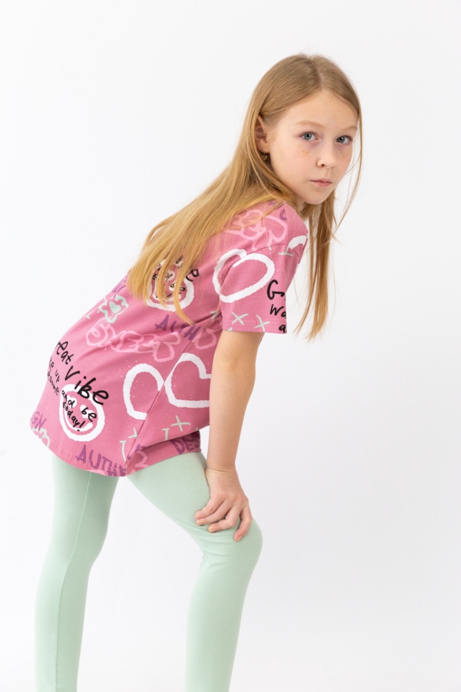 картинка Легинсы для девочки Baby Boom П66/15-К Мята Б117 от магазина детских товаров ALiSa