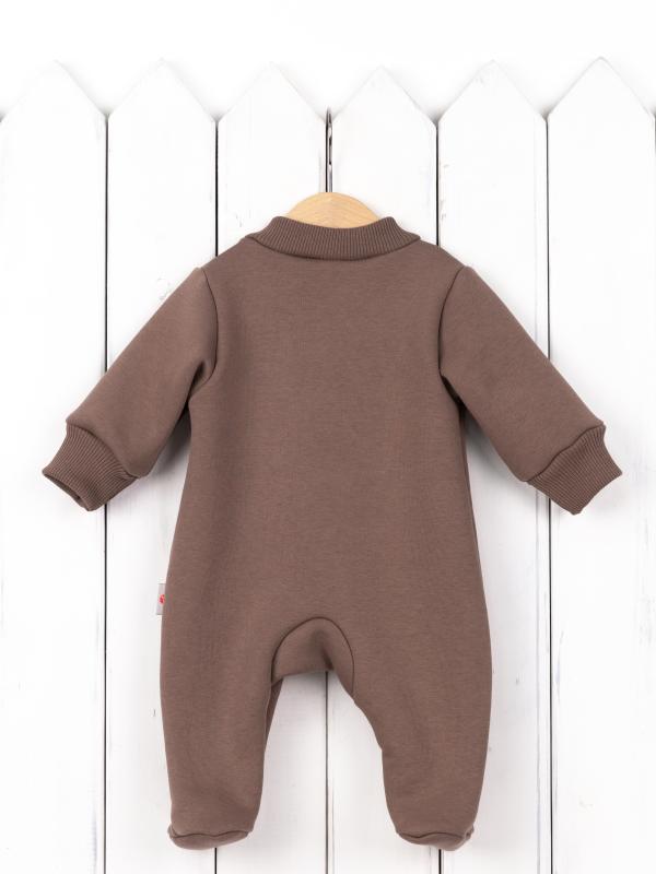 картинка Комбинезон на стопе Baby Boom К381/3-Ф Ёжик тауп-грей от магазина детских товаров ALiSa