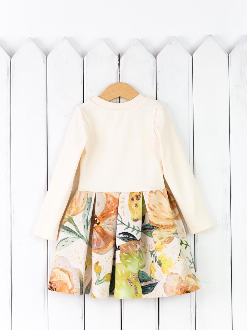 картинка Платье для девочки Baby Boom С81/8-Ф Лимоны сливки от магазина детских товаров ALiSa