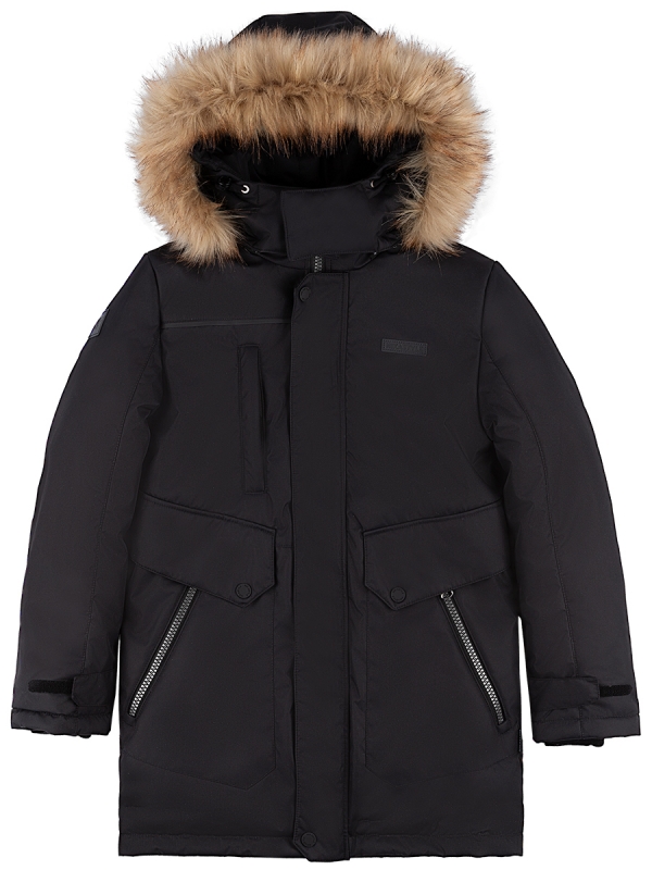 картинка Куртка зимняя для мальчика NIKASTYLE 4з3724 Черный от магазина детских товаров ALiSa