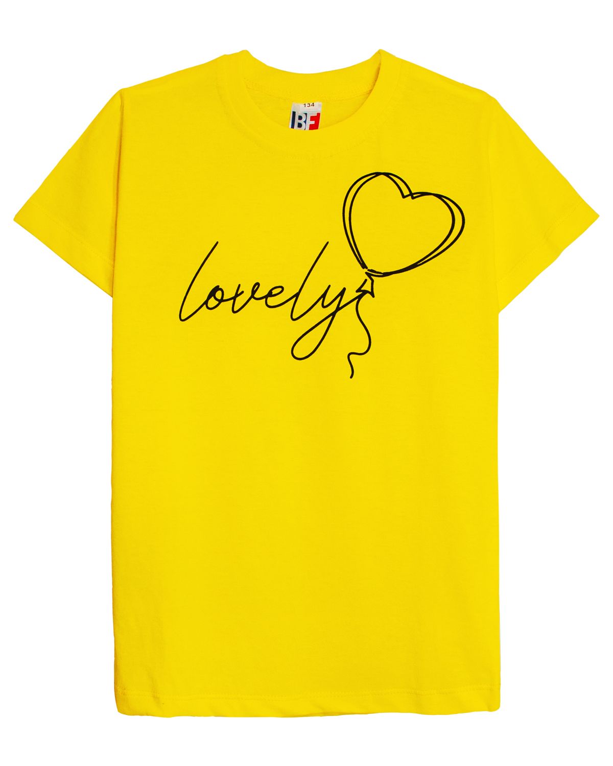 картинка Футболка для девочки Let's go LG 51276 желтый от магазина детских товаров ALiSa