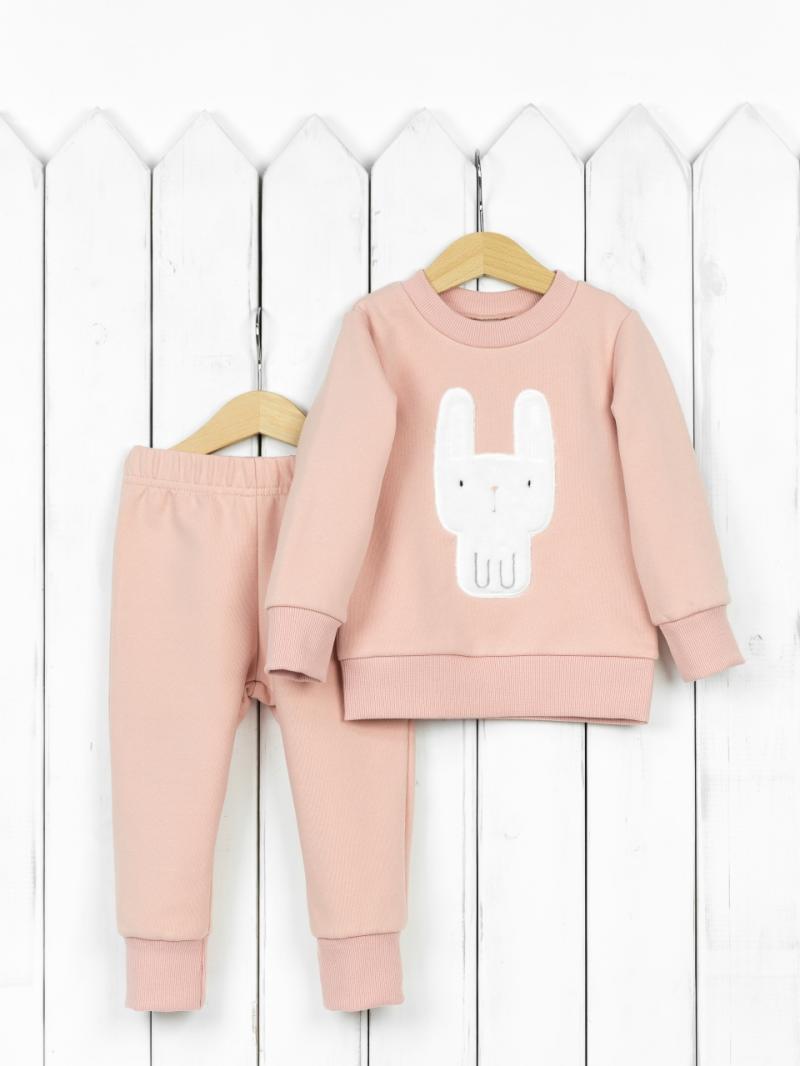 картинка Комплект для девочки Baby Boom КД482/6-Ф Заяц + пудра от магазина детских товаров ALiSa