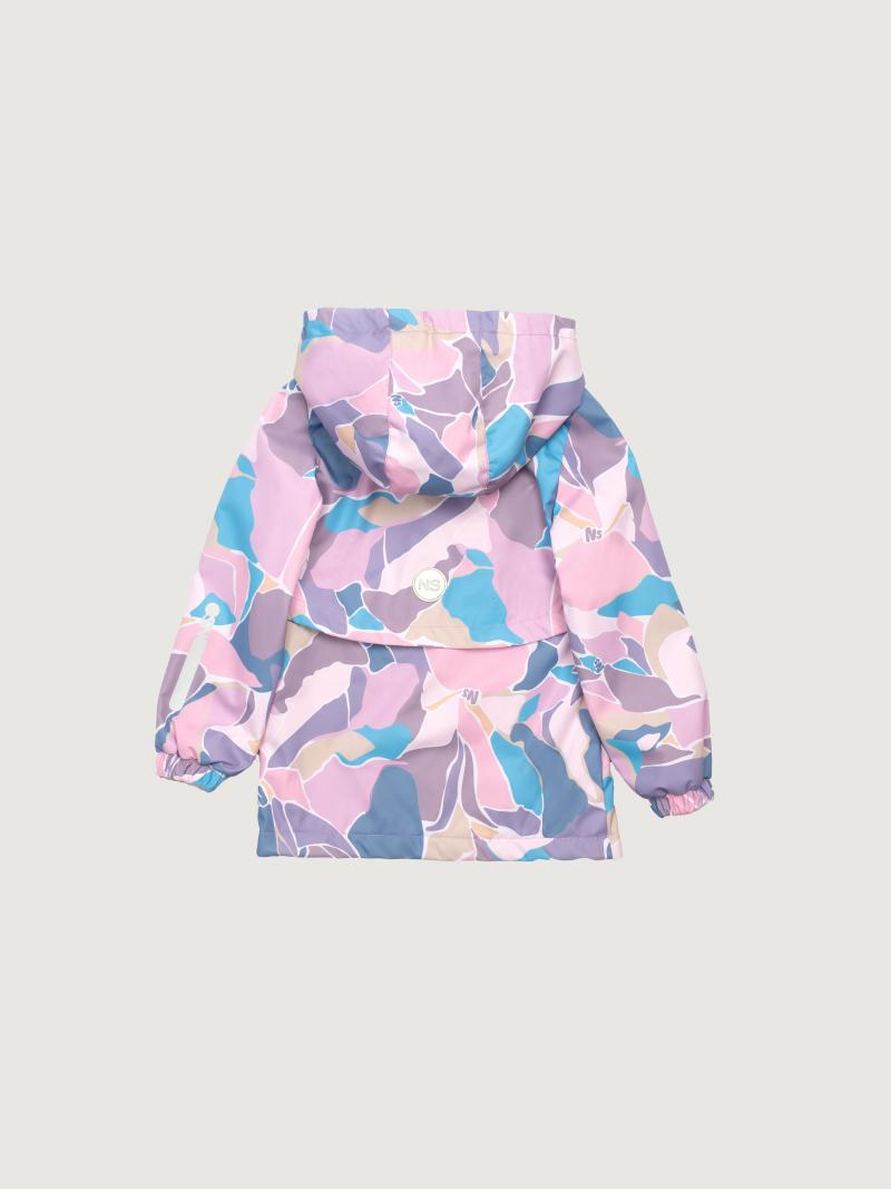 картинка Ветровка для девочки NIKASTYLE 4л3025 Розовый серый от магазина детских товаров ALiSa