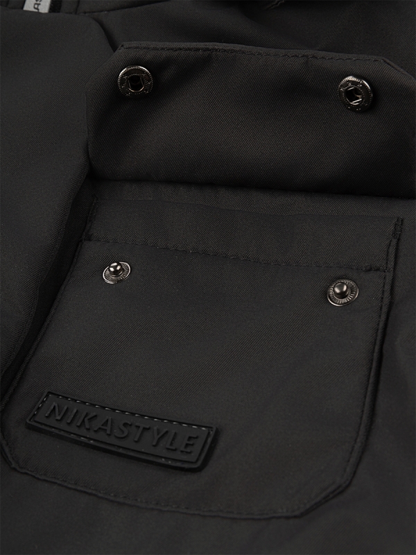 картинка Комбинезон зимний для девочки NIKASTYLE 8з6624 з24 Черный шоколад от магазина детских товаров ALiSa