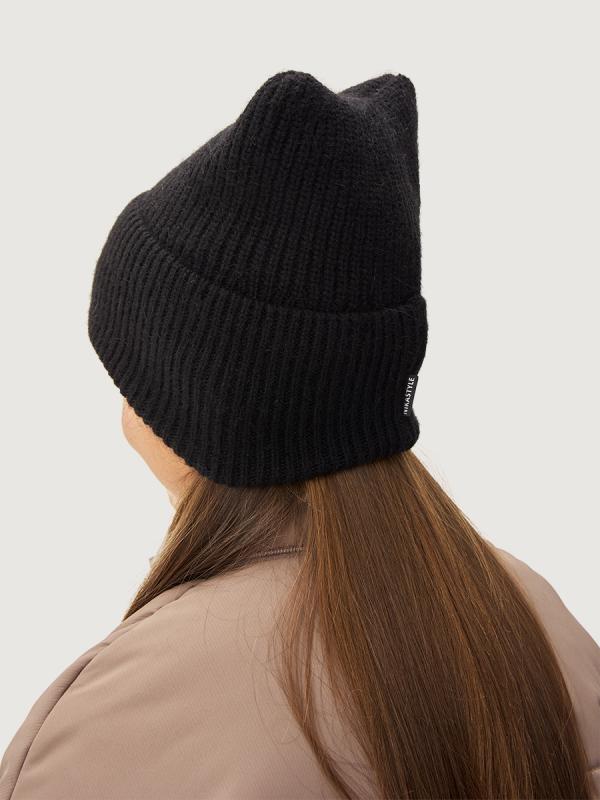 картинка Шапка зимняя для девочки NIKASTYLE 11з16425 Черный от магазина детских товаров ALiSa