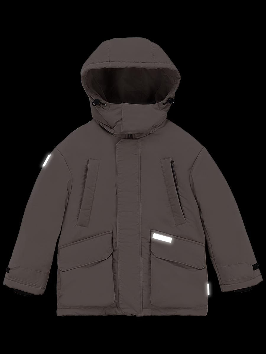 картинка Куртка зимняя для мальчика NIKASTYLE 4з3924 Капучино от магазина детских товаров ALiSa