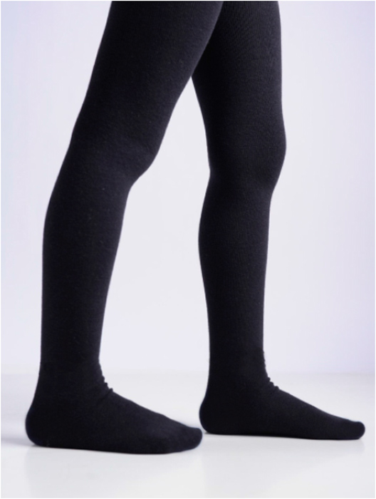 картинка К 9005 колготки детские черные однотонные от магазина детских товаров ALiSa