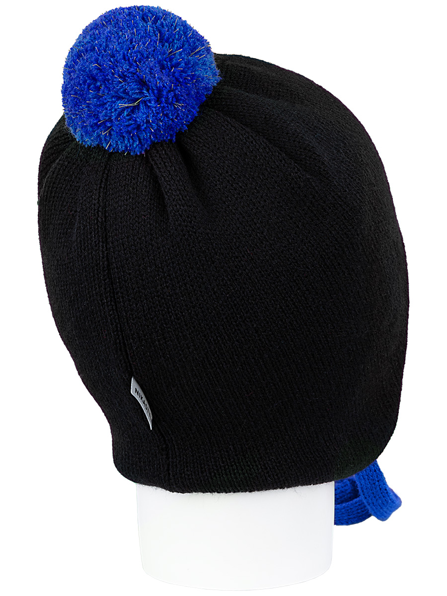 картинка Шапка утепленная для мальчика NIKASTYLE 11з13123 черный от магазина детских товаров ALiSa