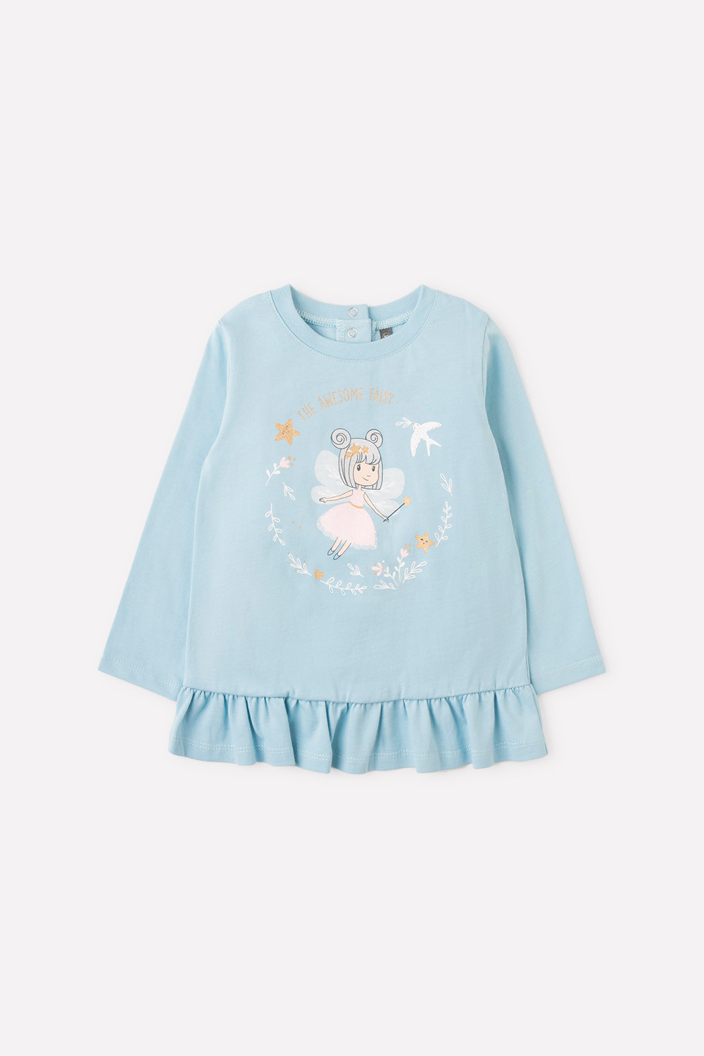 картинка Джемпер для девочки Crockid КР 301541 голубой к309 от магазина детских товаров ALiSa