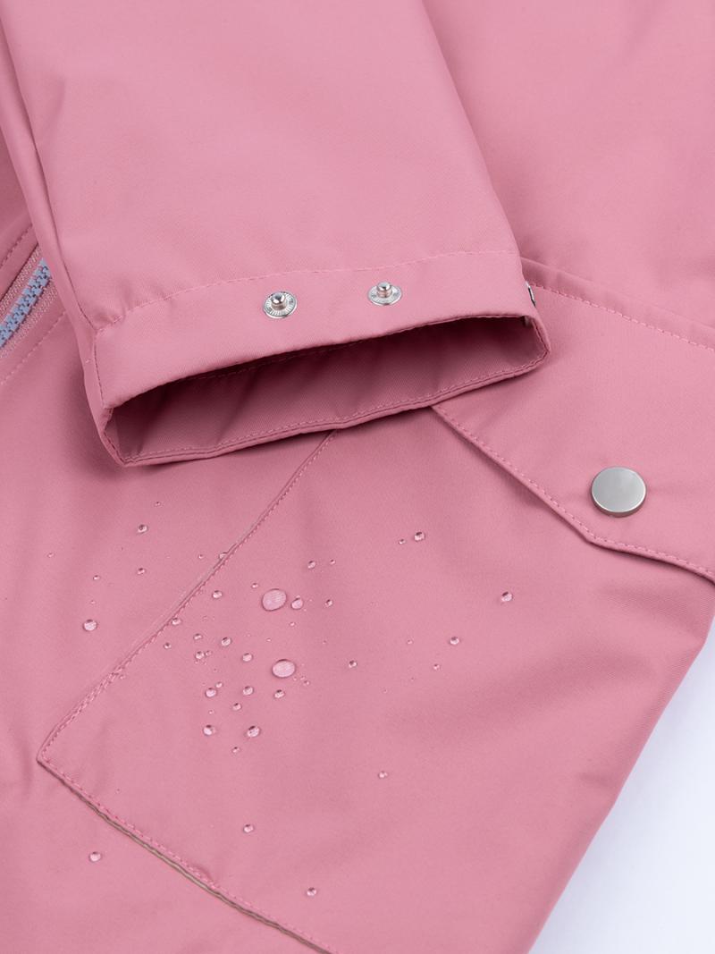 картинка Плащ ветровочный для девочки NIKASTYLE 4л4224 лосось от магазина детских товаров ALiSa