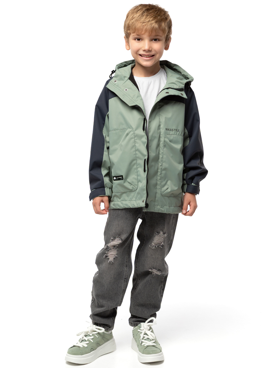 картинка Ветровка для мальчика NIKASTYLE 4л5125 Мох от магазина детских товаров ALiSa