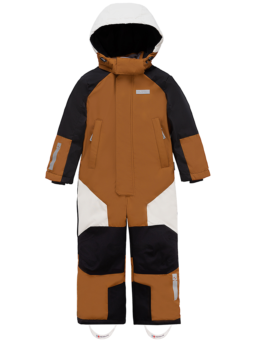 картинка Комбинезон зимний для мальчика NIKASTYLE 8з6524 Кэмел черный от магазина детских товаров ALiSa