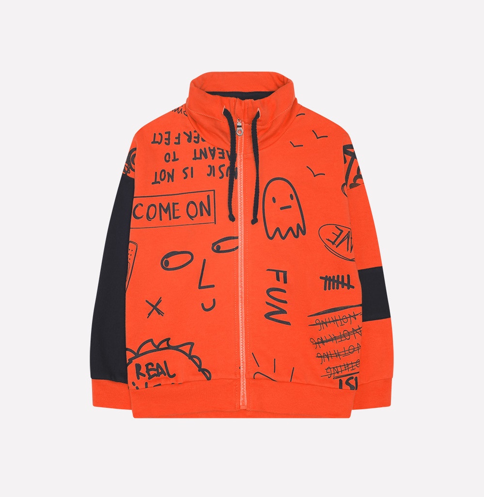 картинка Куртка для мальчика Crockid КР 300815 кирпично-оранжевый к228 от магазина детских товаров ALiSa