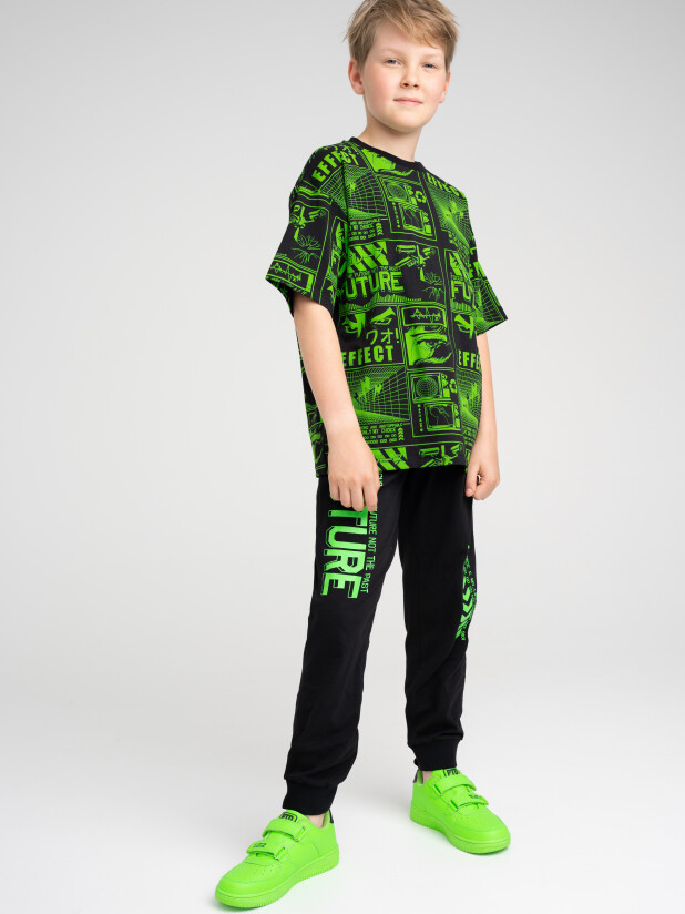 картинка Комплект для мальчика PL 32311039 футболка, брюки п203 от магазина детских товаров ALiSa